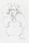 Image of Original Girl Pencil Drawing - 12/02