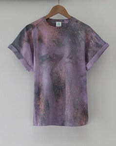 Image of Purple Galaxy Tie Dye Tee