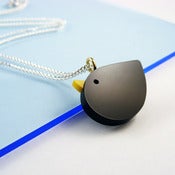 Image of i am acrylic Blackbird Necklace