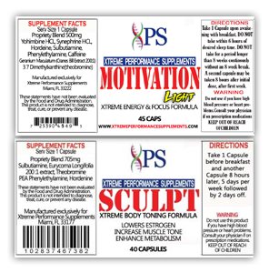 Image of XPS Motivation Light + Sculpt Combo