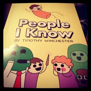 Image of People I Know - the big book and bonus mini comic!