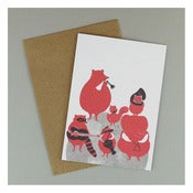 Image of THE BAND CARD by Dear Mingus