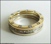 Image of Harper Washer Rings - 18K