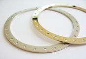 Image of Harper Round Escapement Bangle - 18K