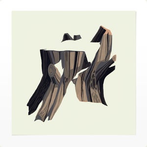 Image of Snowy Stump 2