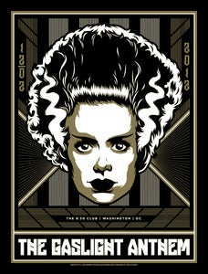 Image of The Gaslight Anthem - Washington, DC - Bride of... Concert Poster