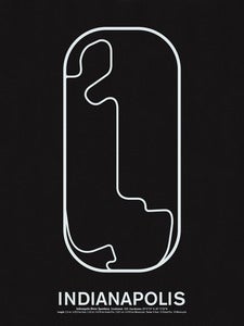 Image of Indianapolis Motor Speedway Screenprint