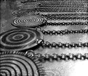 Image of INFINITY PEOPLE - "THEE INFINITE EYE" 1 3/4" MEDALLION 