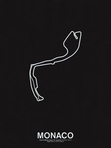 Image of Circuit de Monaco Screenprint