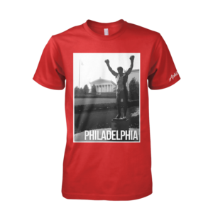 Image of Philadelphia Landmark Tee (Red)