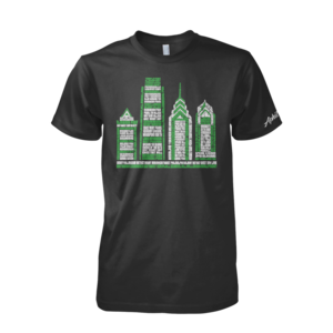Image of Philly Skyscraper Tee (Black)