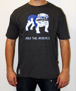 Image of Guys | Bulldog Blade | Jersey Tee | Charcoal