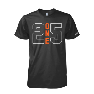 Image of 2ONE5 Tee (Black)