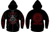 Image of "Demon" Zip-Up Hoodie (+Pullover Hoodie/Long Sleeve T-Shirt)