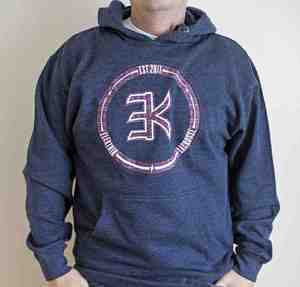 Image of Elektrik Logo Hoodie w/ Tribal Design