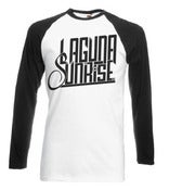 Image of Laguna Sunrise - Logo Baseball Long Sleeve Tee 