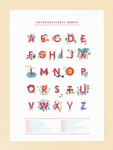 Image of A-Z of Untranslatable Words
