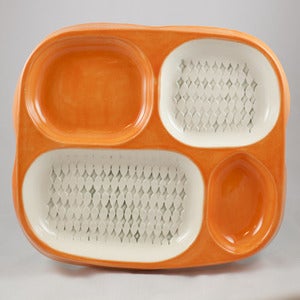 Image of Megan Bergstrom porcelain dinner tray