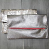 Image of Leather Sac - Silvers