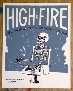Image of High on Fire at the Grog Shop 2012