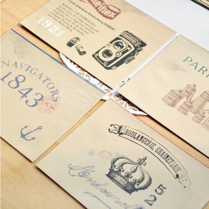 Image of Set Sobres y Cartas Vintage
