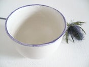 Image of Bol / Blanc et bleu