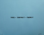 Image of Purse Print (limited edition)