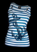 Image of Anchors Aweigh - Black/Wht or Red/Wht or Blue/Wht