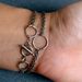 Image of loop and chain bracelet