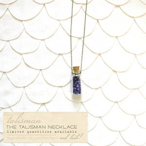 Image of Royal Violet Talisman Necklace