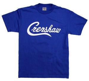 Image of Crenshaw T-Shirt (Royal/White)