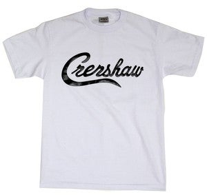 Image of Crenshaw T-Shirt (White/Black)