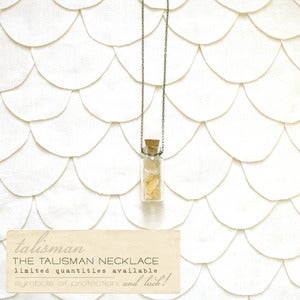Image of Canary Talisman Necklace