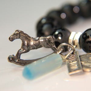 Image of Rocking Horse - Black Onyx
