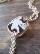 Image of Short chain w/ silver charm