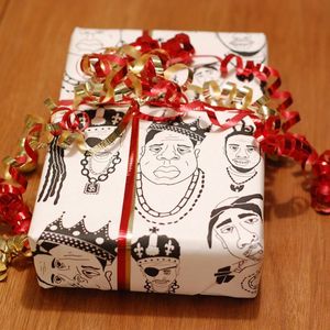 Image of Rapping Paper - Black Single Sheet