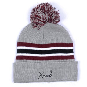 Image of XCVB - 2ONE2 Bobble Hat - Grey