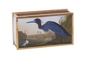 Image of Blue & White Heron Matchbox