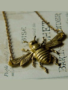 Image of Bee Necklace by Larissa Loden