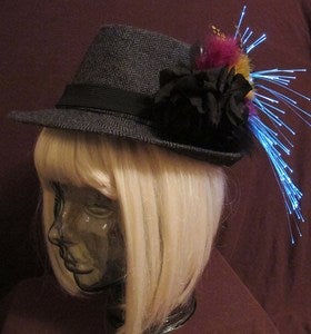 Image of Night Rose, Fiber Optic Hat