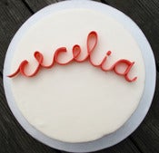 Image of Script Letters - 1"