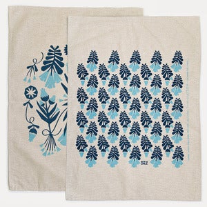 Image of “Copihue” TEA TOWEL col.1