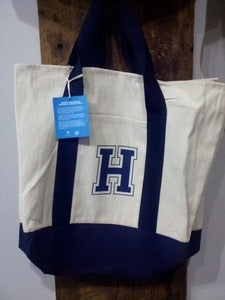 Image of H Canvas Tote