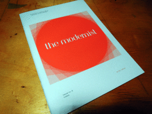 Image of the modernist issue #6 CUPPA