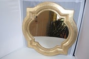 Image of Gold Quatrefoil Mirror