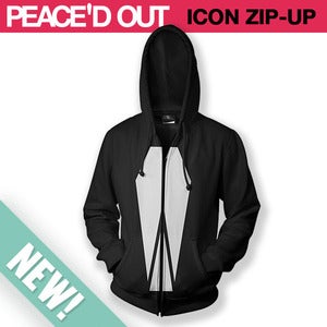 Image of Large Icon Zip Up Hoodie