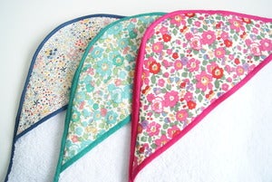 Image of Cape de bain en véritable Liberty of London