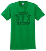 Image of Green Working Farmer Style T-Shirt (Youth Sizes Available)
