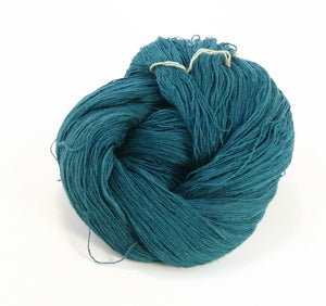 Image of CLOSEOUT Dark Teal Slender Silk Yarn