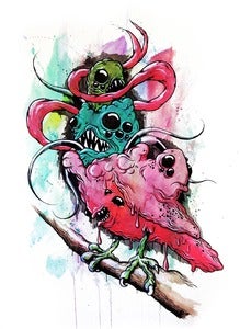 Image of "Something in the water" giclee print 